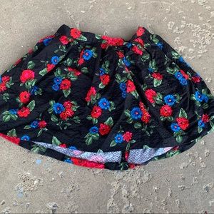 Floral Forever 21 Skirt